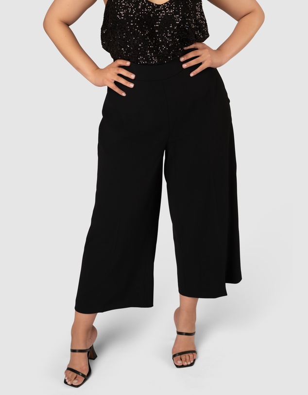 Pink Dusk by Curve Project - Lucky High Waisted Pants