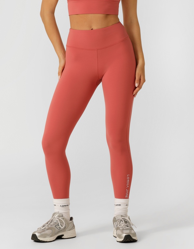 Lorna Jane - Lotus No Chafe Phone Pocket Ankle Biter Leggings