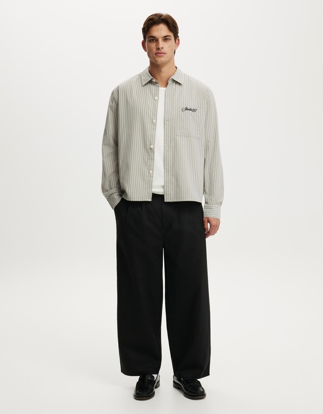 Cotton On - Bedford Long Sleeve Shirt
