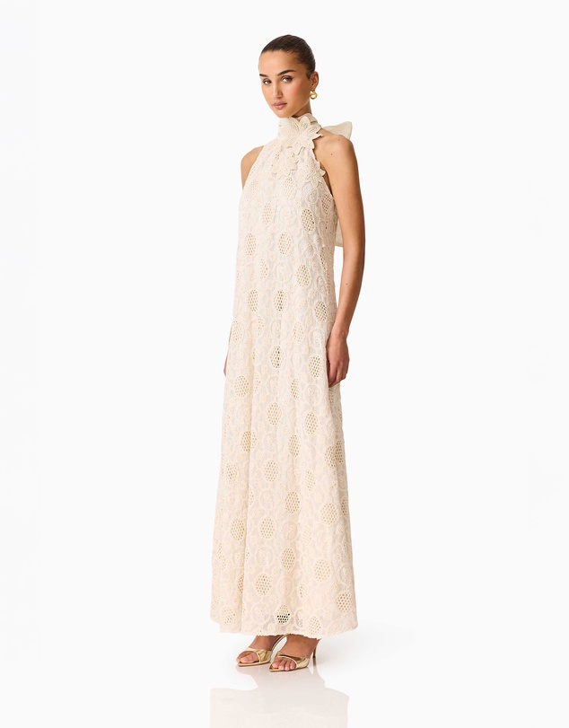 Elliatt - Vessia Halter Neck Maxi Dress