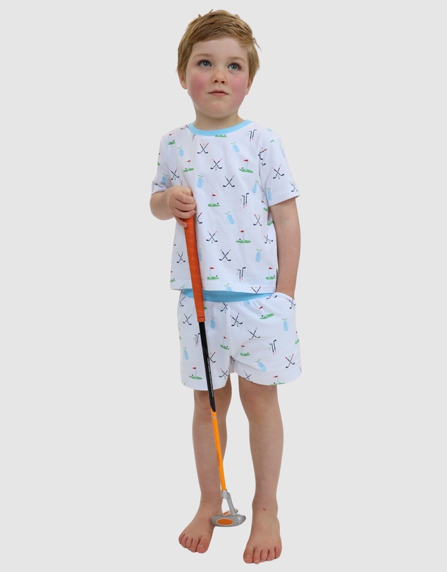 Sant And Abel - Kids Golf Short PJ Set
