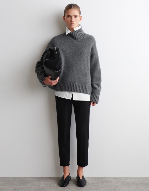 COS - Slim-Leg Cropped Trousers