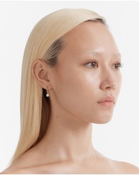 MIMCO - Purete Charm Hoop Earrings