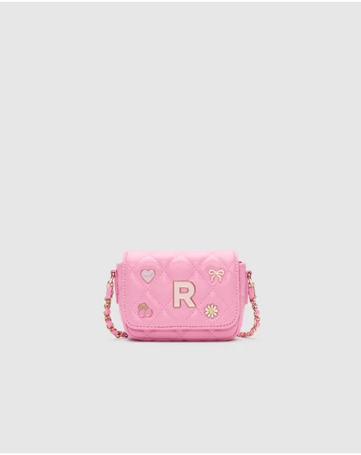 Seed Heritage - INITIAL QUILTED CHARM BAG