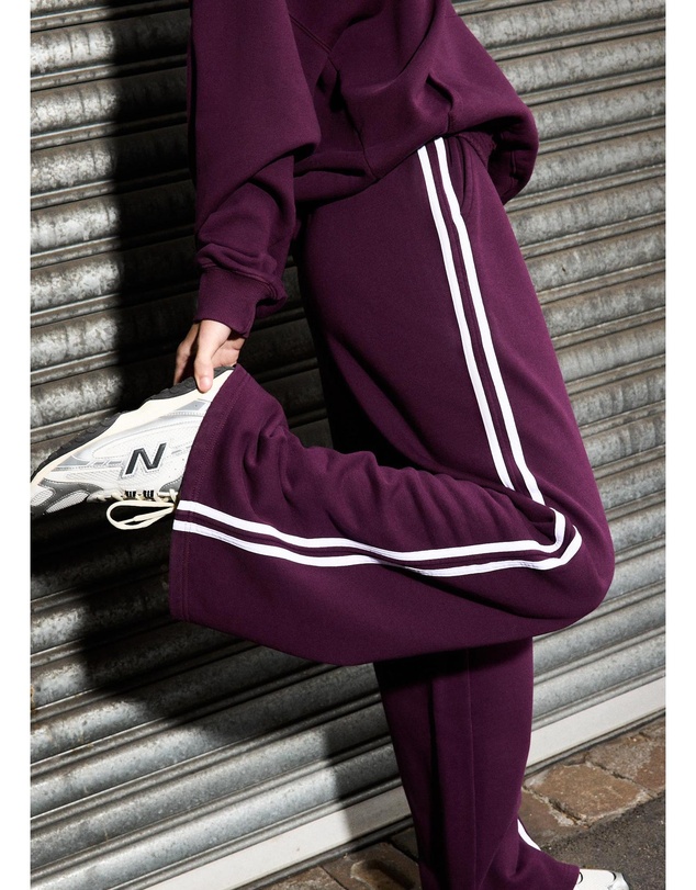 Subtitled - NYC Wide Leg Fleece Pants