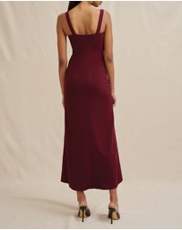 BY JOHNNY. - Basia Bodice Midi Dress