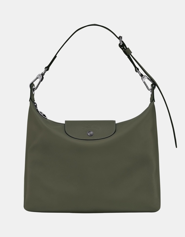 Longchamp - Le Pliage Xtra Leather Hobo Bag - Medium