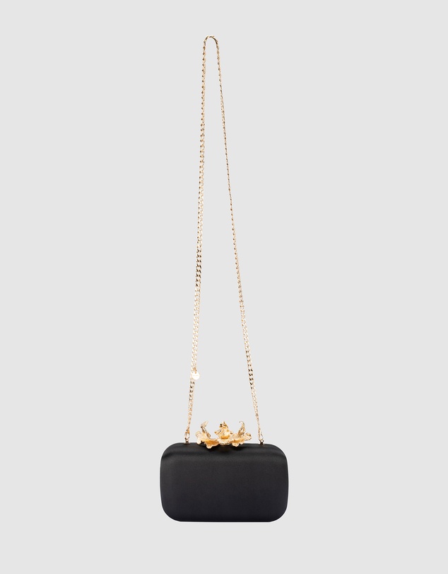 Olga Berg - Adele Orchid Lock Clutch