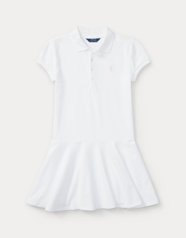 Polo Ralph Lauren - Stretch Mesh Polo Dress - ICONIC EXCLUISVE - Teens