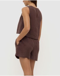 Assembly Label - Estelle Linen Top