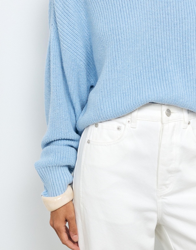 AERE - Cotton Cashmere Blend Relaxed Jumper