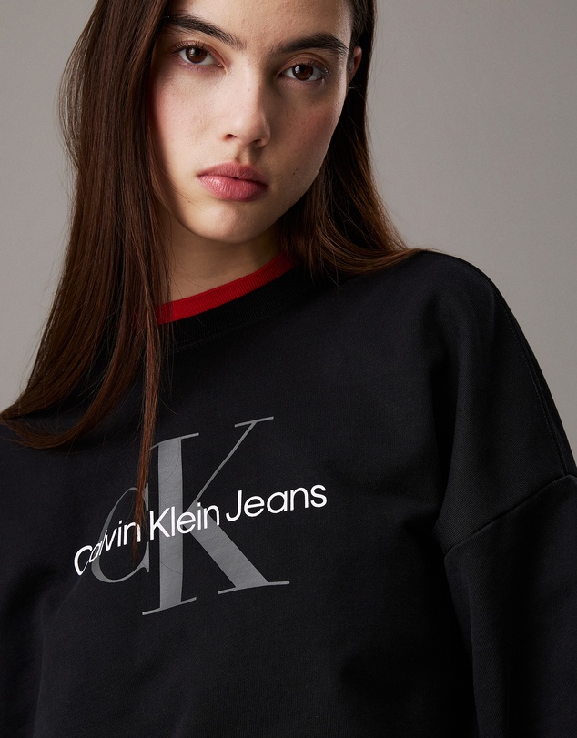 Calvin Klein Jeans - Monologo French Terry Relaxed Sweatshirt