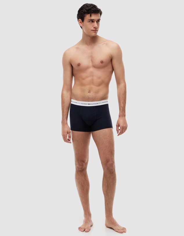 Tommy Hilfiger - 3-Pack Signature Repeat Logo Waistband Trunks