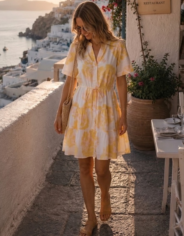 Esther & Co - Sulani Dress - Sunkissed Gem