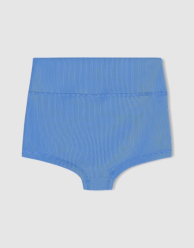Zulu & Zephyr Mini - Mini Stripe Rib Boy Shorts - Kids