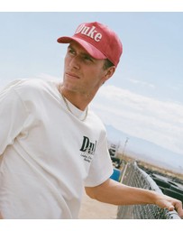 Duke + Dexter - DR3 Grey Pit Stop Vintage White T-Shirt