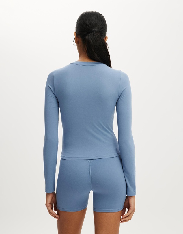 Cotton On Body Active - Ultra Soft Fitted Long Sleeve Top