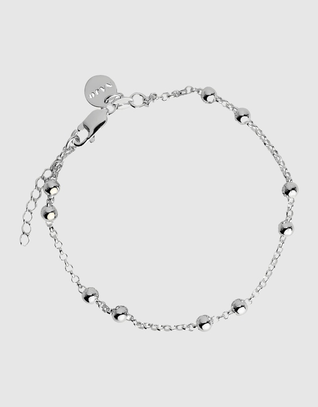 Najo - Mattina Silver Single Bracelet (19cm + ext)