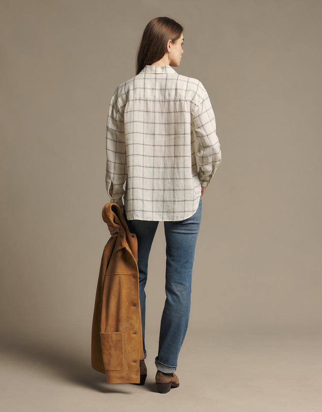 R.M.Williams - Hopeland Linen Check Shirt