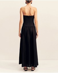 Shona Joy - Effie Strapless Cut Out Maxi Dress