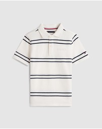 Tommy Hilfiger - Embossed Graphic Polo Shirt - Kids