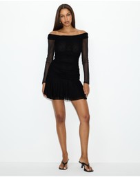 Dazie - Bellini Mesh Mini Dress