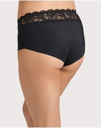 Ava & Audrey  - Ava & Audrey Tilly Microfibre & Lace Full Brief