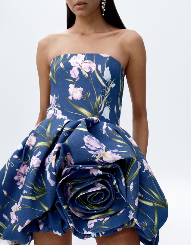 JUSTIN TONG - Isla Linen Bubble Dress
