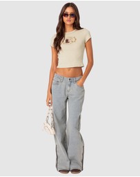 EDIKTED - Andi Low Rise Cargo Jeans