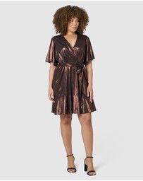 Pink Dusk by Curve Project - I Got You Mini Dress