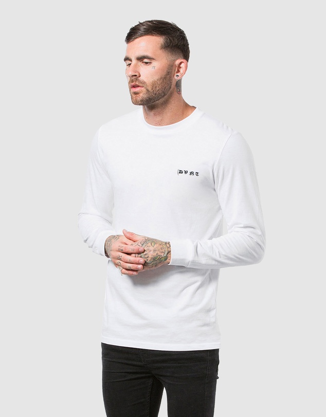DVNT - Saxon Embroidery Long Sleeve Tee
