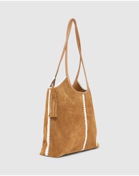 Belle & Bloom - Back To Friends Suede Shopper