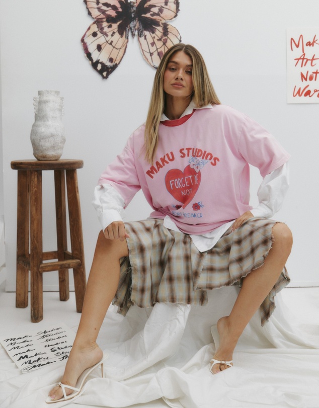 MAKU - Heartbreaker Oversized Tee
