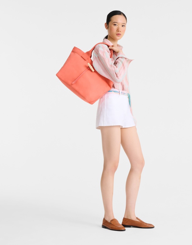 Longchamp - Le Roseau Toile Top Handle Bag