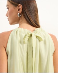 Atmos&Here - Paloma Voile Halter Neck Top