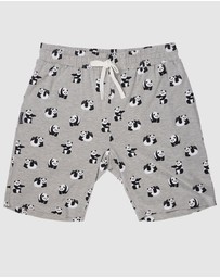 Bamboozld - Mens Panda Bamboo Jersey Lounge Short