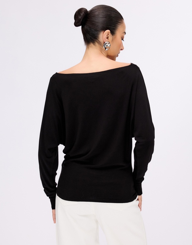 Minima Esenciales - Tia Bat Wing Long Sleeve Top
