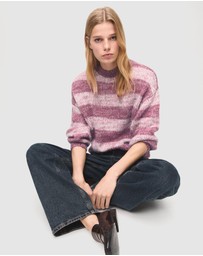 M.N.G - Oversized Striped Sweater
