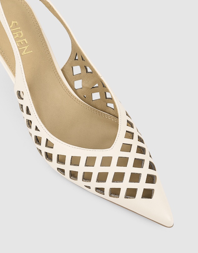 Siren - Yovanna Sling Back Kitten Heel