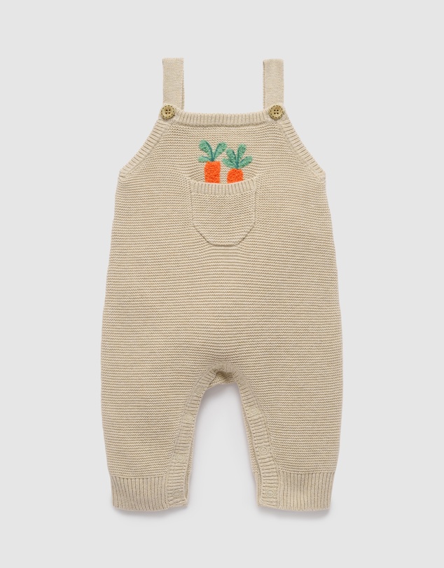 Purebaby - Knitted Bunny Overall -Kids-Babies