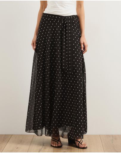 Black And White Polka Dot