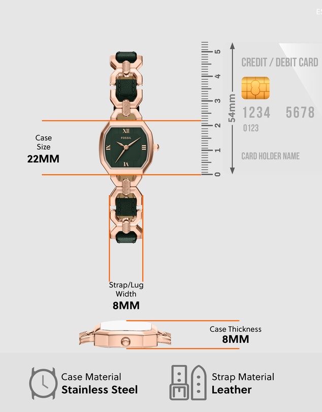 Fossil - Harlow Two Tone Analogue Watch