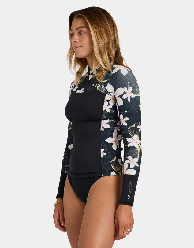 Roxy - Womens 1mm Swell Long Sleeve Wetsuit Top