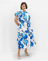 City Chic - Vacay Print Shirt