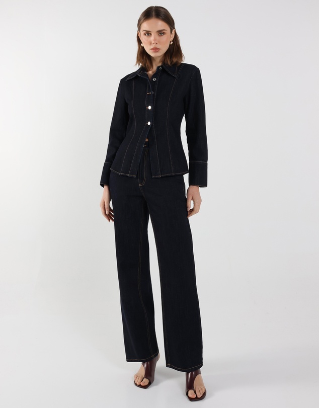 Madison The Label - Bec Denim Shirt