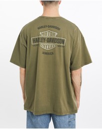 Vintage by The Real Deal - Pre Loved - Vintage Harley Davidson Jamaica Tee