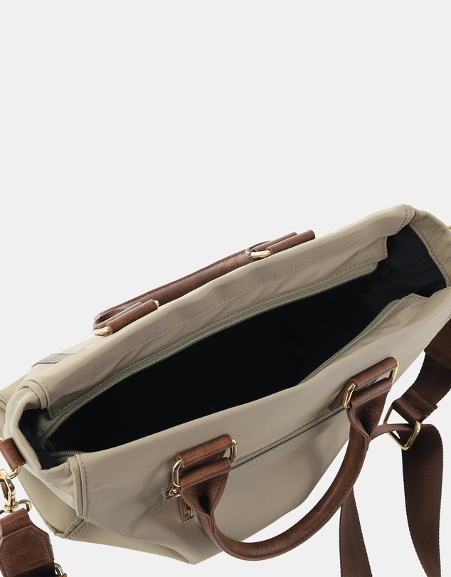 Pierre Cardin - Pierre Cardin RFID Lightweight Nylon Mini Tote with Crossbody