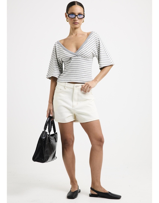 Insight - Andre Plunge V Neck Top