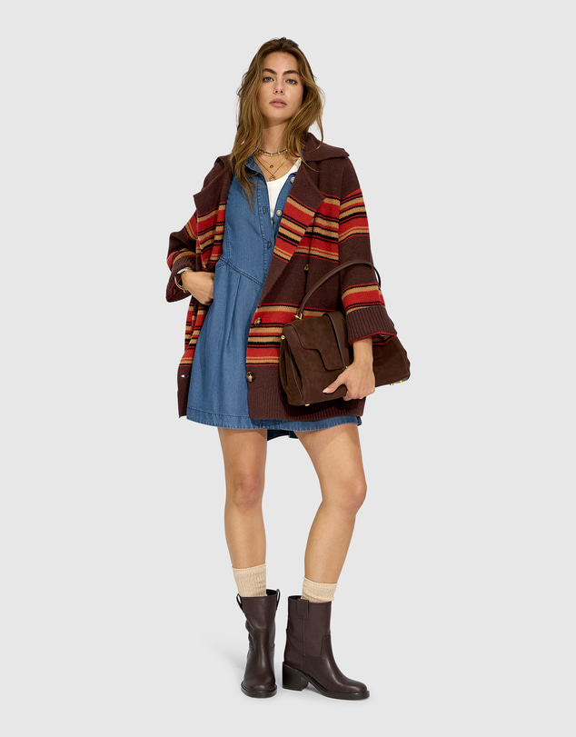 Belle & Bloom - Supercut Denim Dress