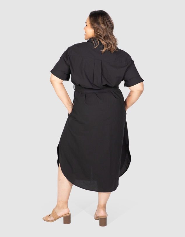 Love Your Wardrobe - Molly Poplin Shirt Dress